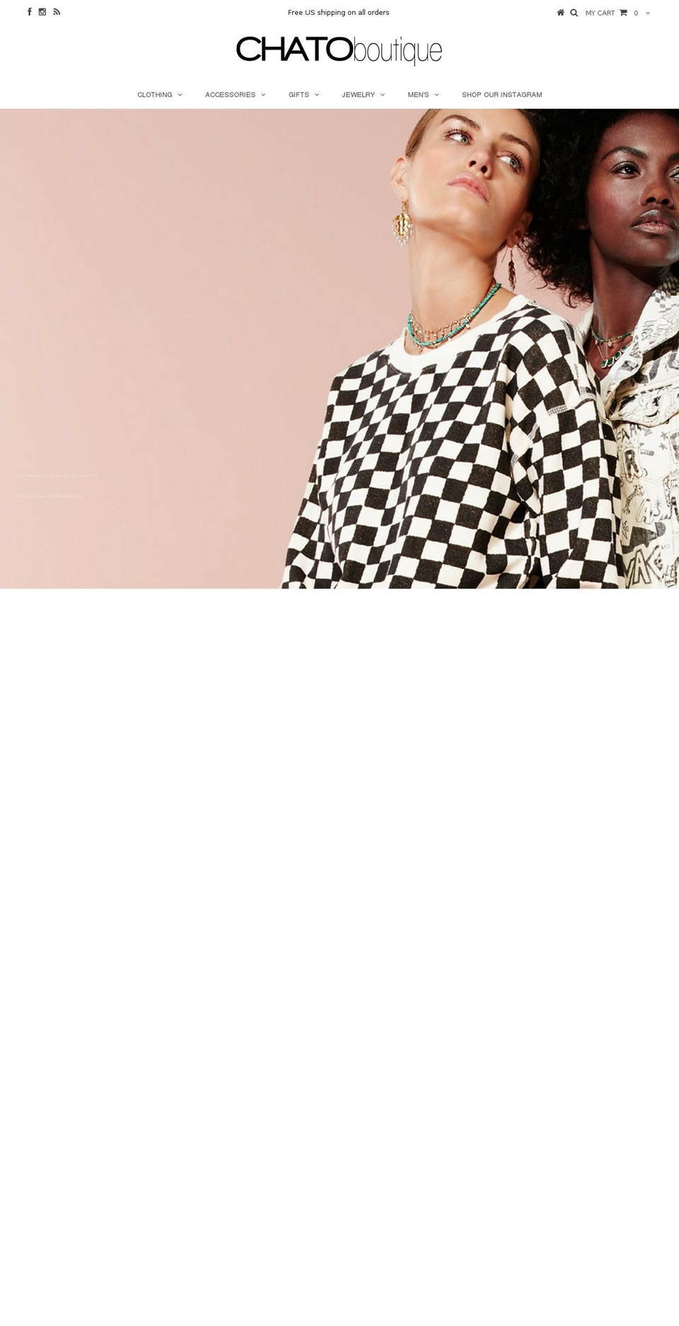 chatoboutique.com shopify website screenshot