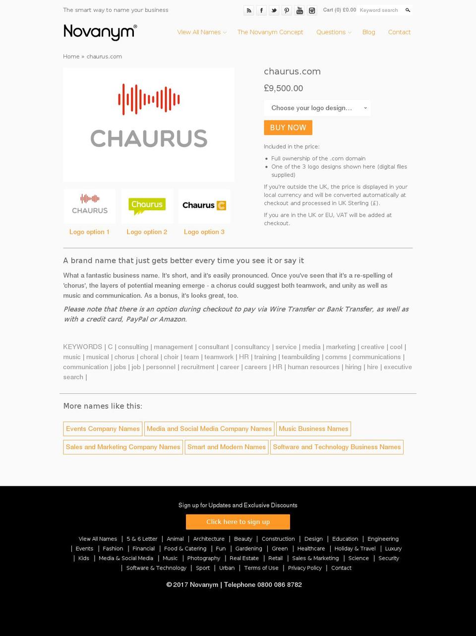 chaurus.com shopify website screenshot