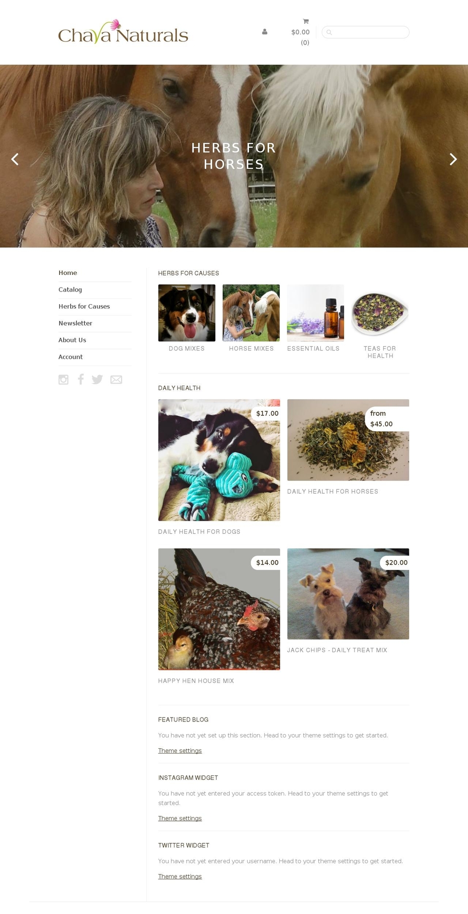 chavanaturals.com shopify website screenshot