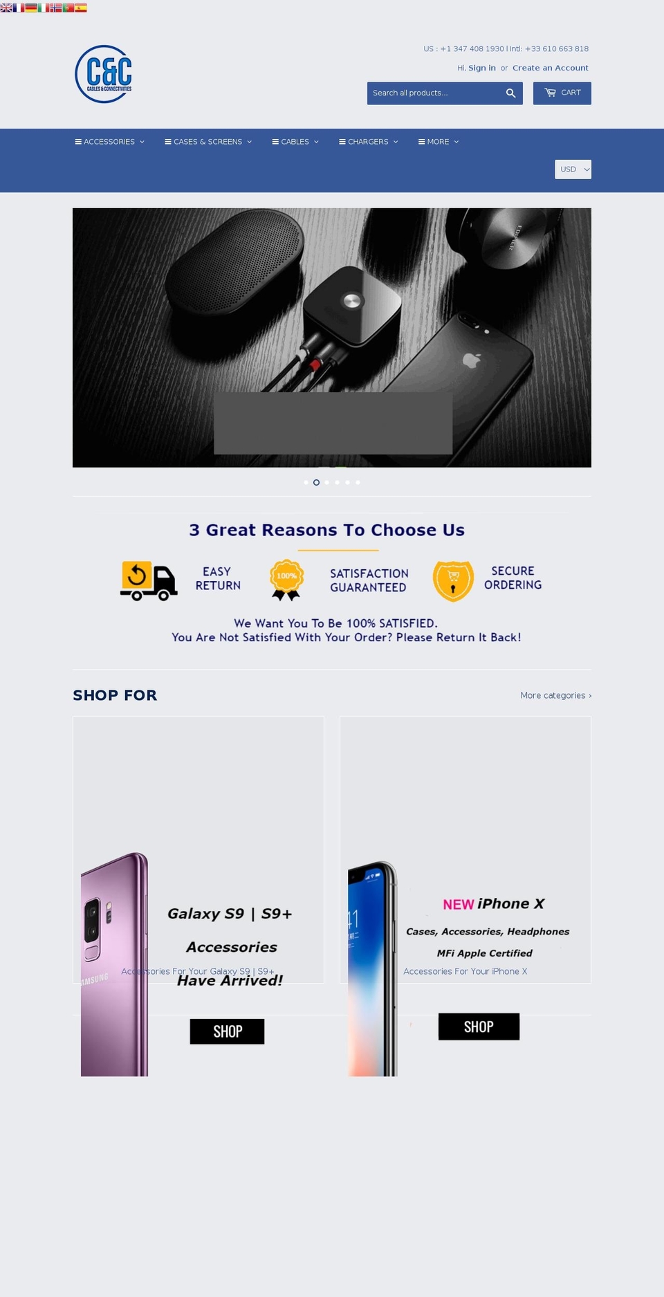 chavaratest.com shopify website screenshot