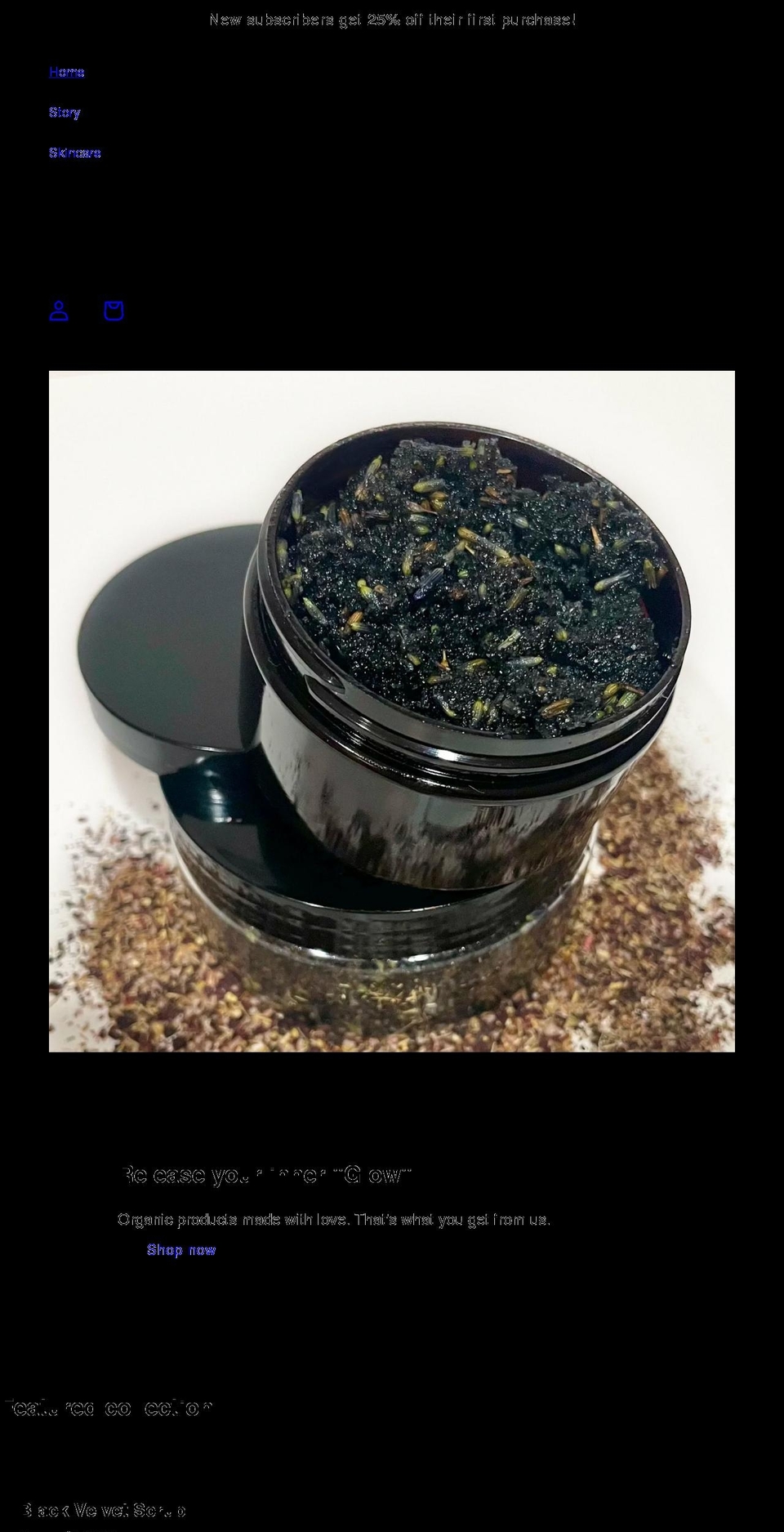 cheaglory.com shopify website screenshot