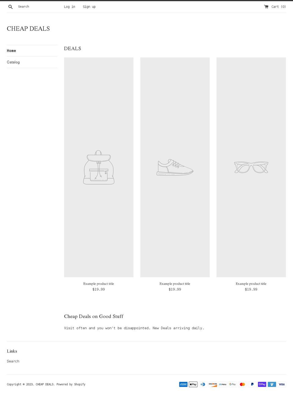 cheapdealusa.com shopify website screenshot