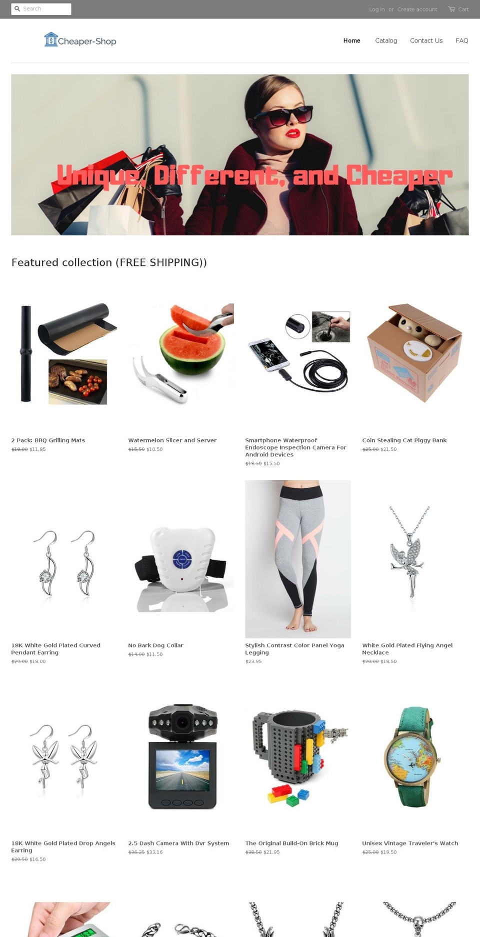 cheaper-shop.com — Shopify storefront screenshot