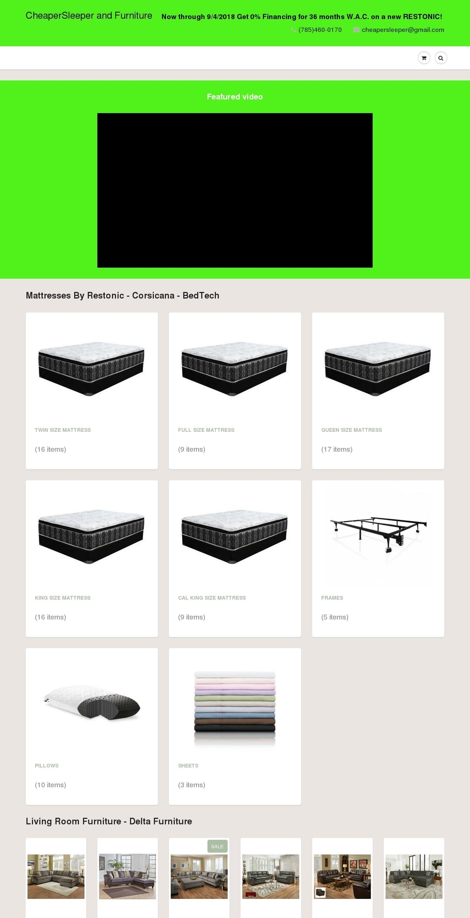 cheapersleeper.biz shopify website screenshot