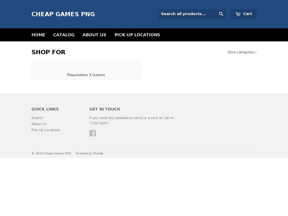 cheapgamespng.com — Shopify storefront screenshot