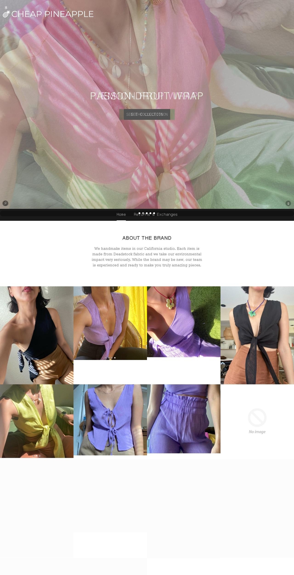 cheappineapple.com shopify website screenshot