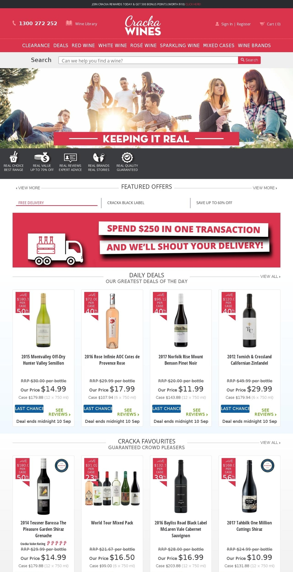 Createur Production Shopify theme site example cheapwinemarket.com.au