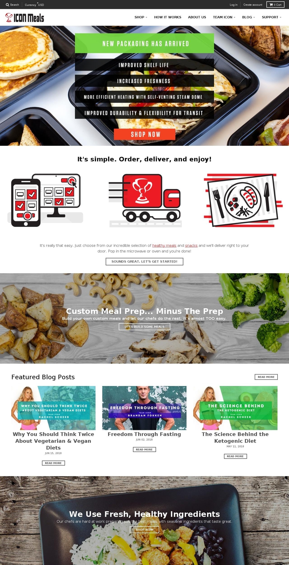 [DEV] MM District \u0026 ICON Meals Shopify theme site example cheat-meals.com