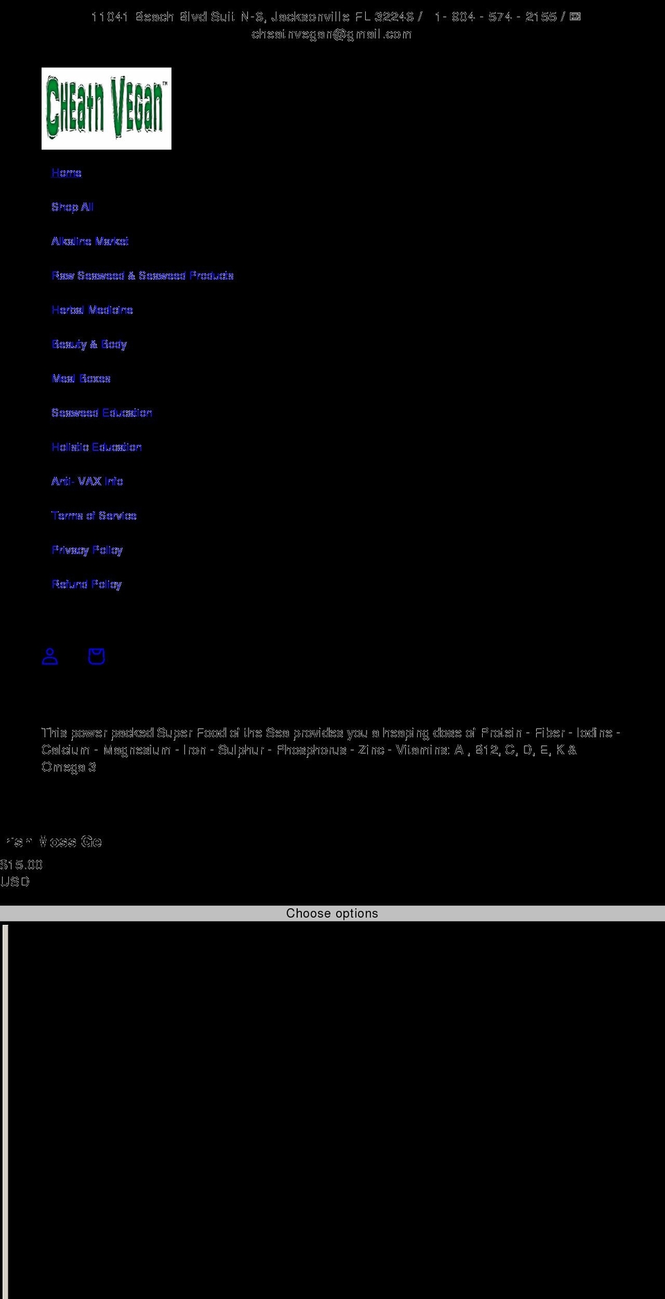 cheatnvegan.com shopify website screenshot
