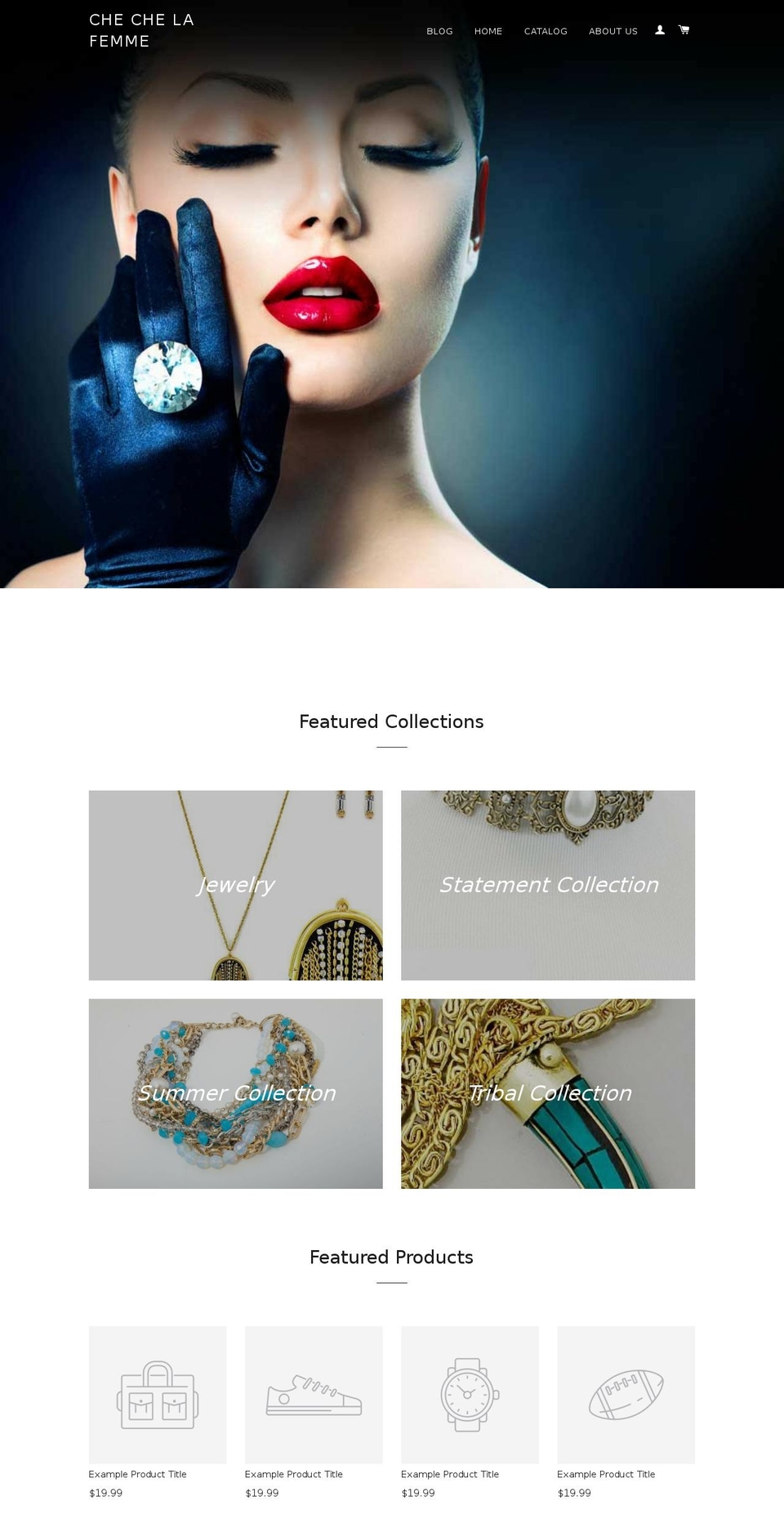 checheboutique.com shopify website screenshot
