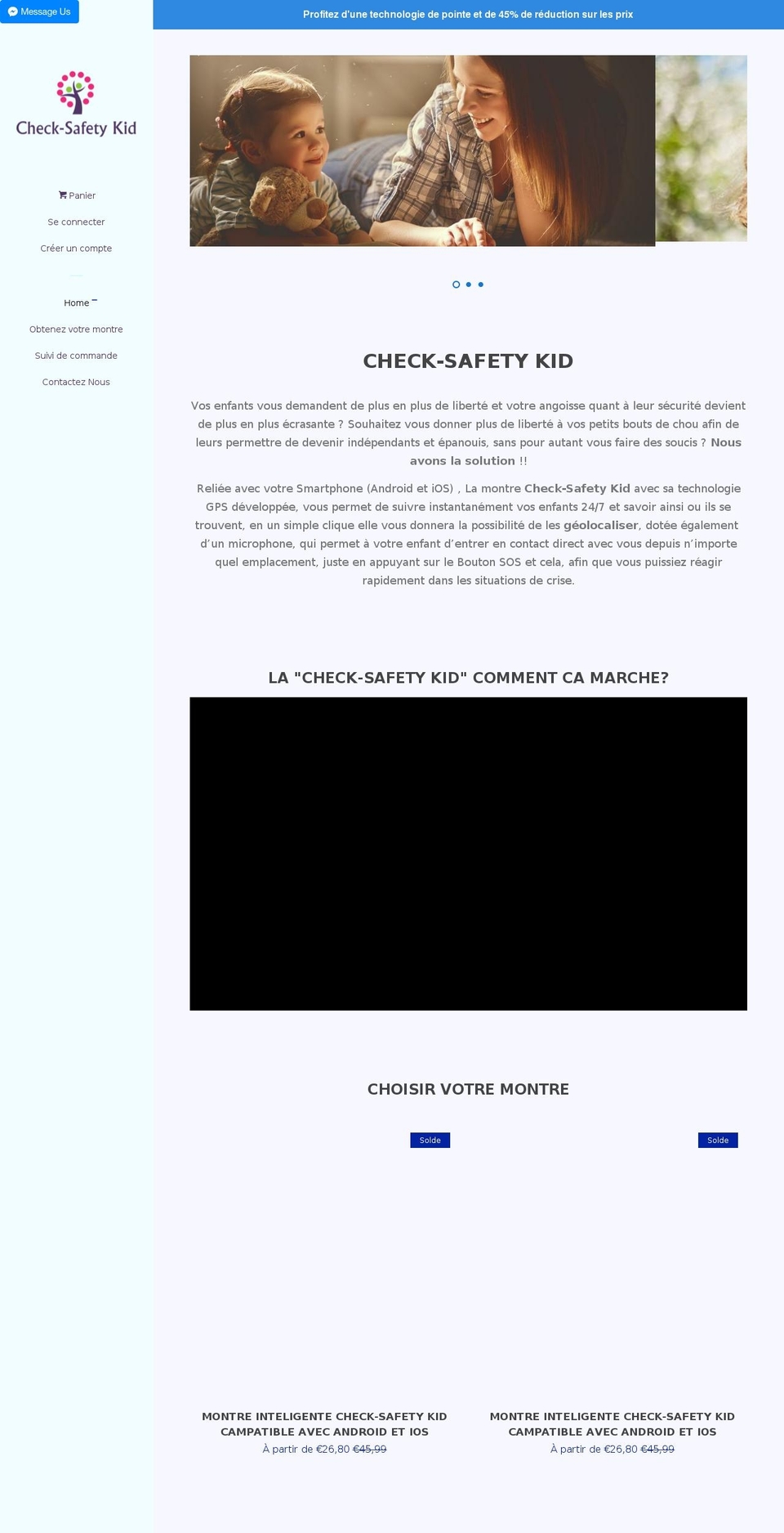 check-safety.com — Shopify storefront screenshot
