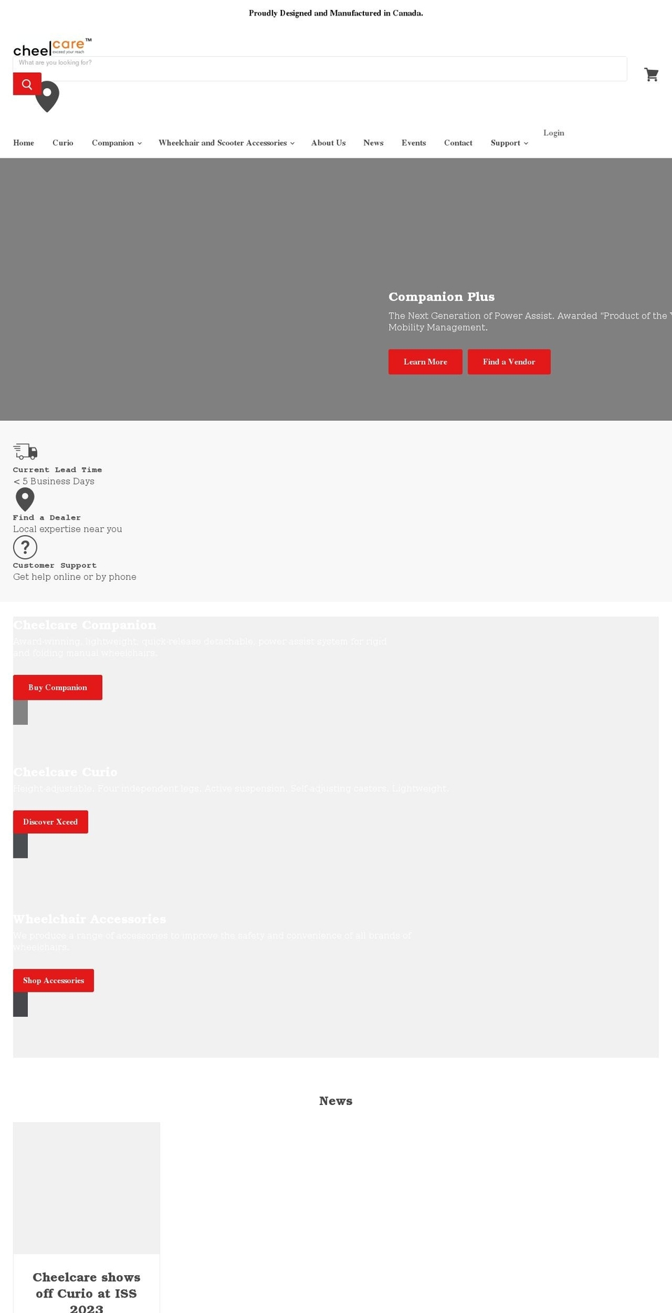 cheelcare.com shopify website screenshot