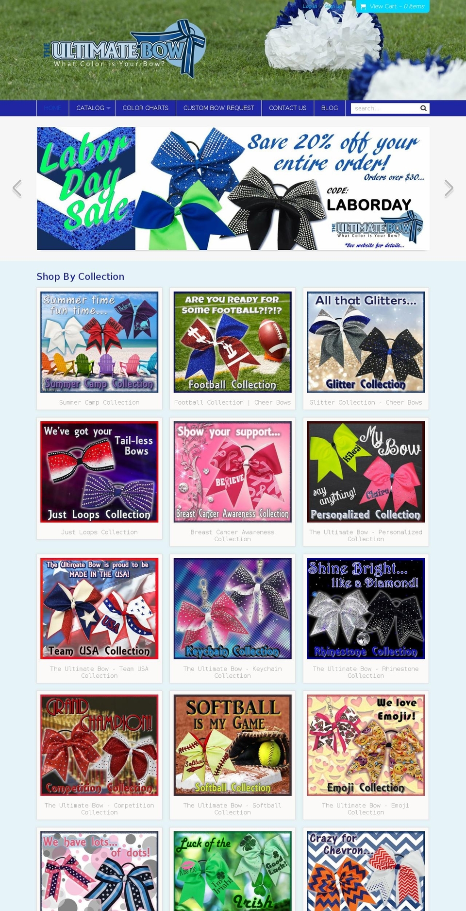 cheerbow.com — Shopify storefront screenshot