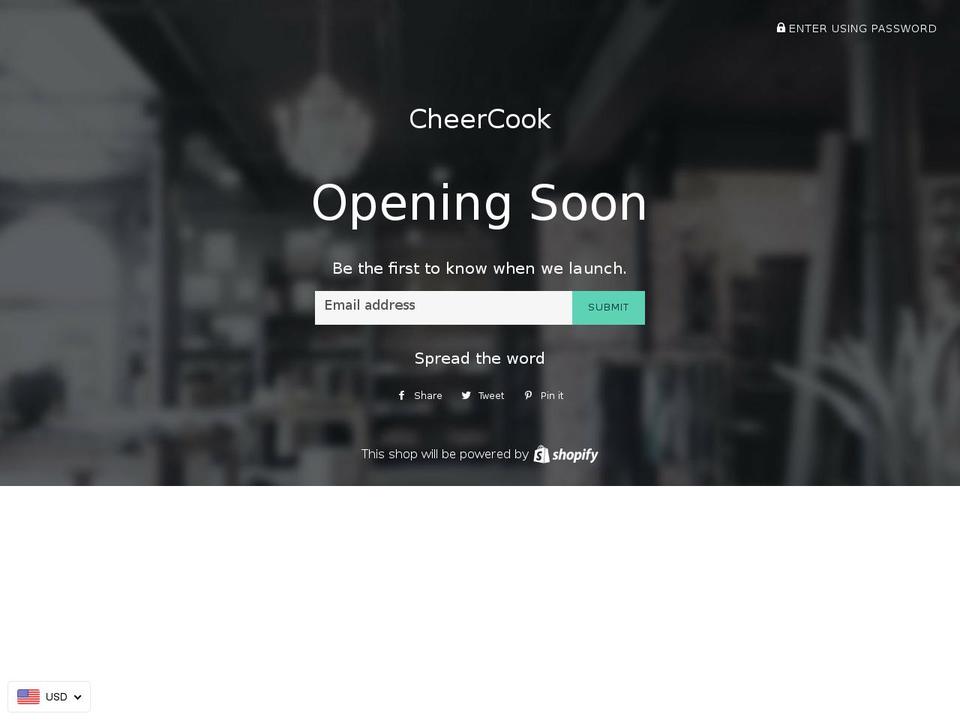 cheercook.com — Shopify storefront screenshot