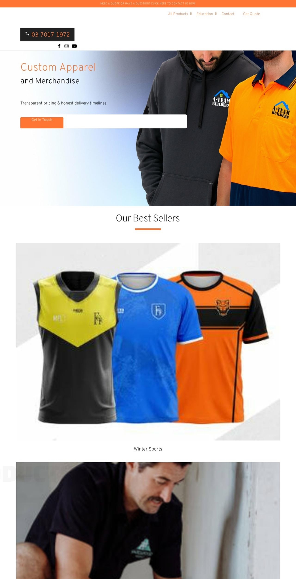 cheetateamwear.com.au shopify website screenshot