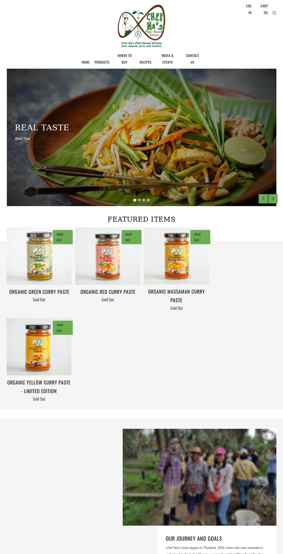 chefna.com.au shopify website screenshot