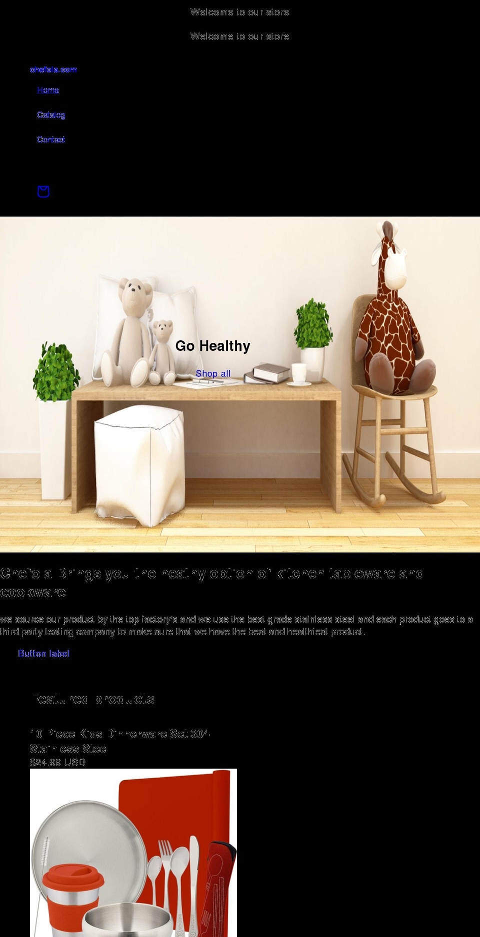 chefola.com shopify website screenshot