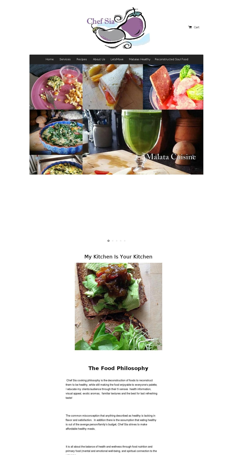 chefsia.com shopify website screenshot
