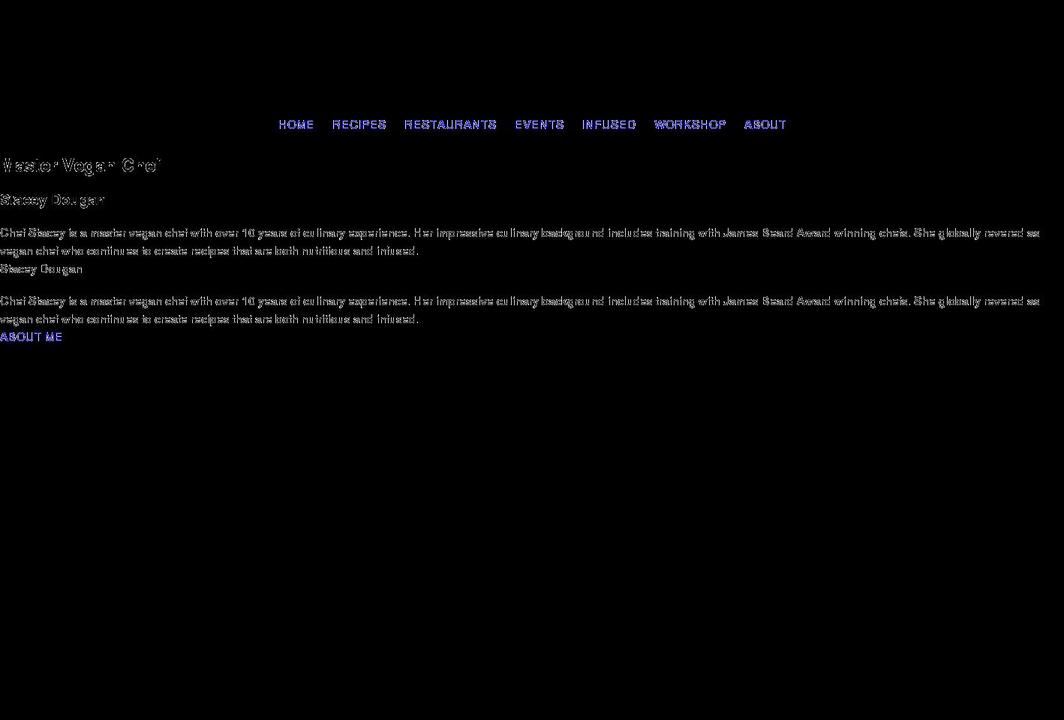 chefstaceydougan.com shopify website screenshot