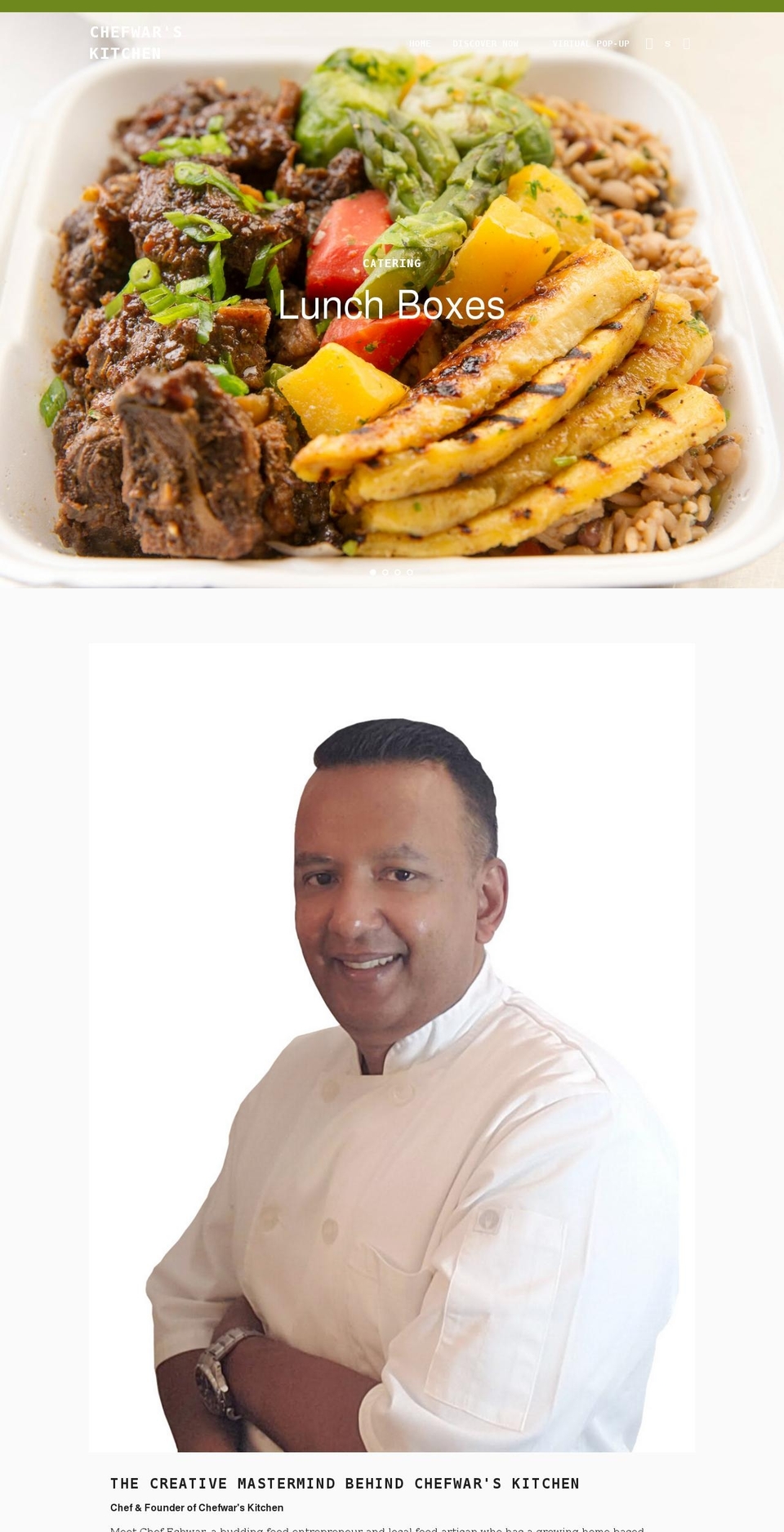 chefwarskitchen.com shopify website screenshot