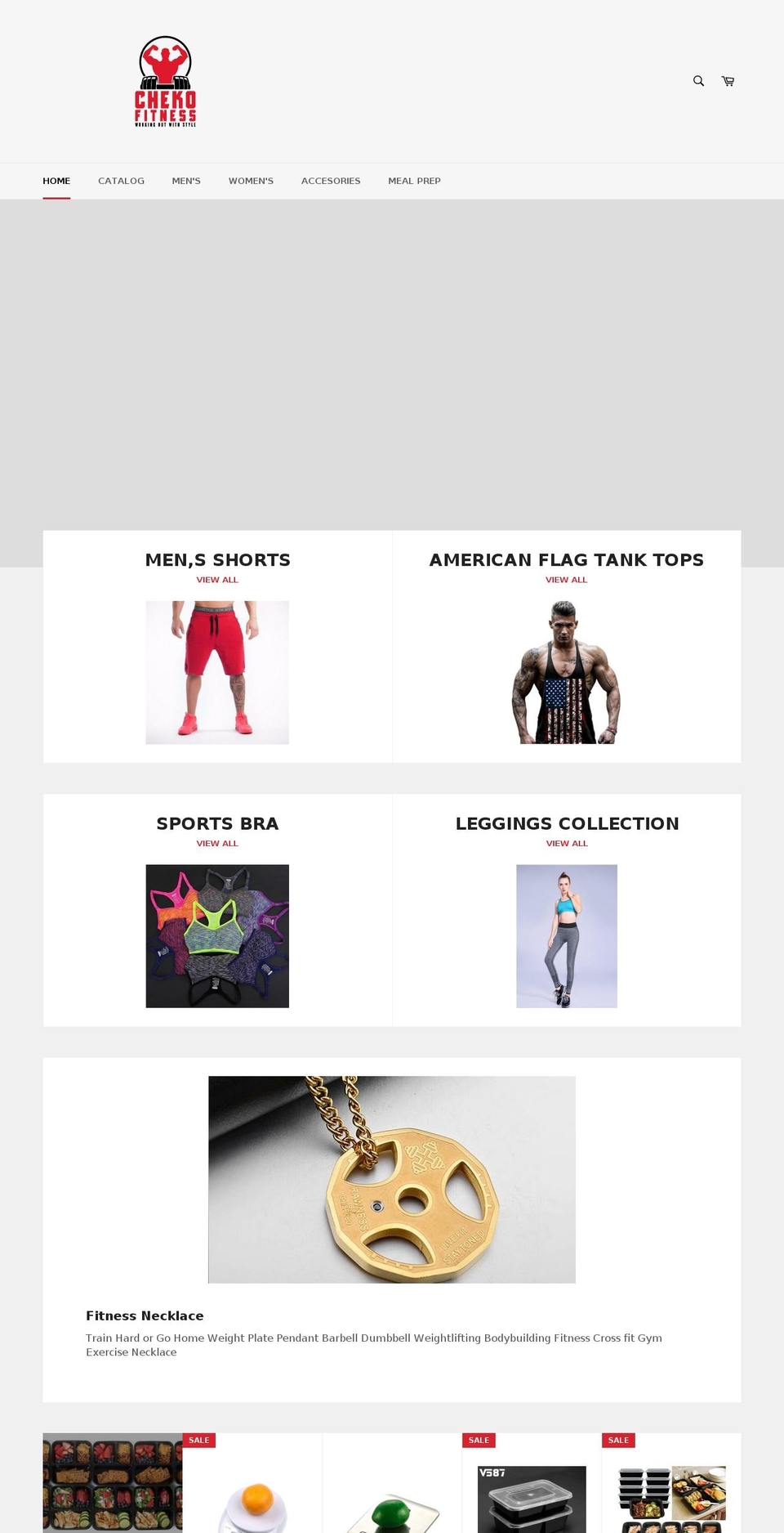 chekofitness.com — Shopify storefront screenshot