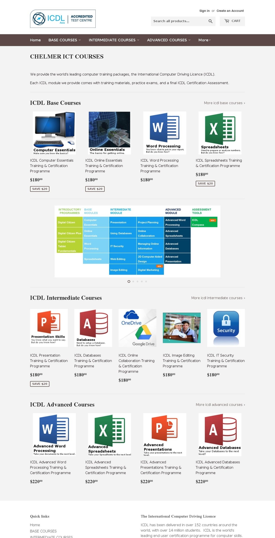 chelmerict.com — Shopify storefront screenshot