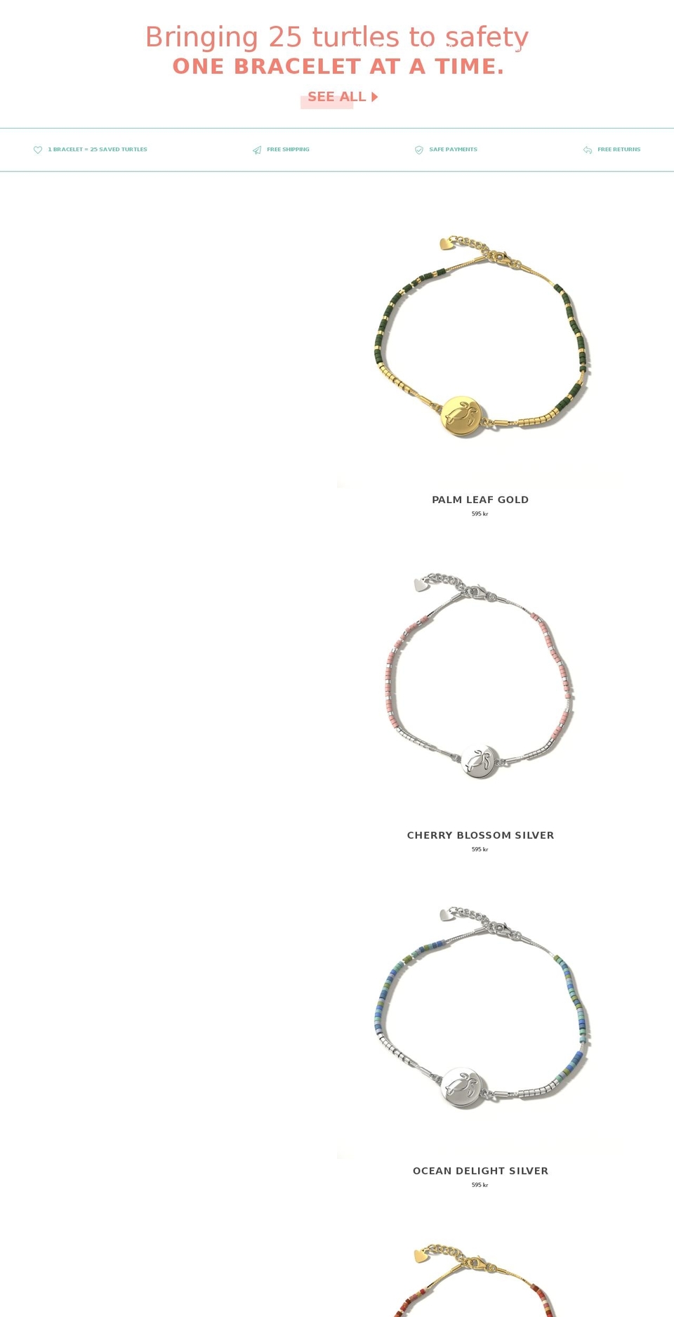 chelonii.com — Shopify storefront screenshot