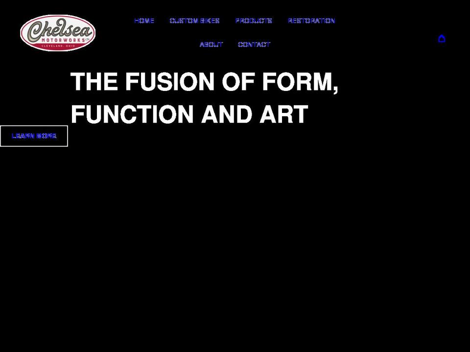 chelseamotorworks.com shopify website screenshot