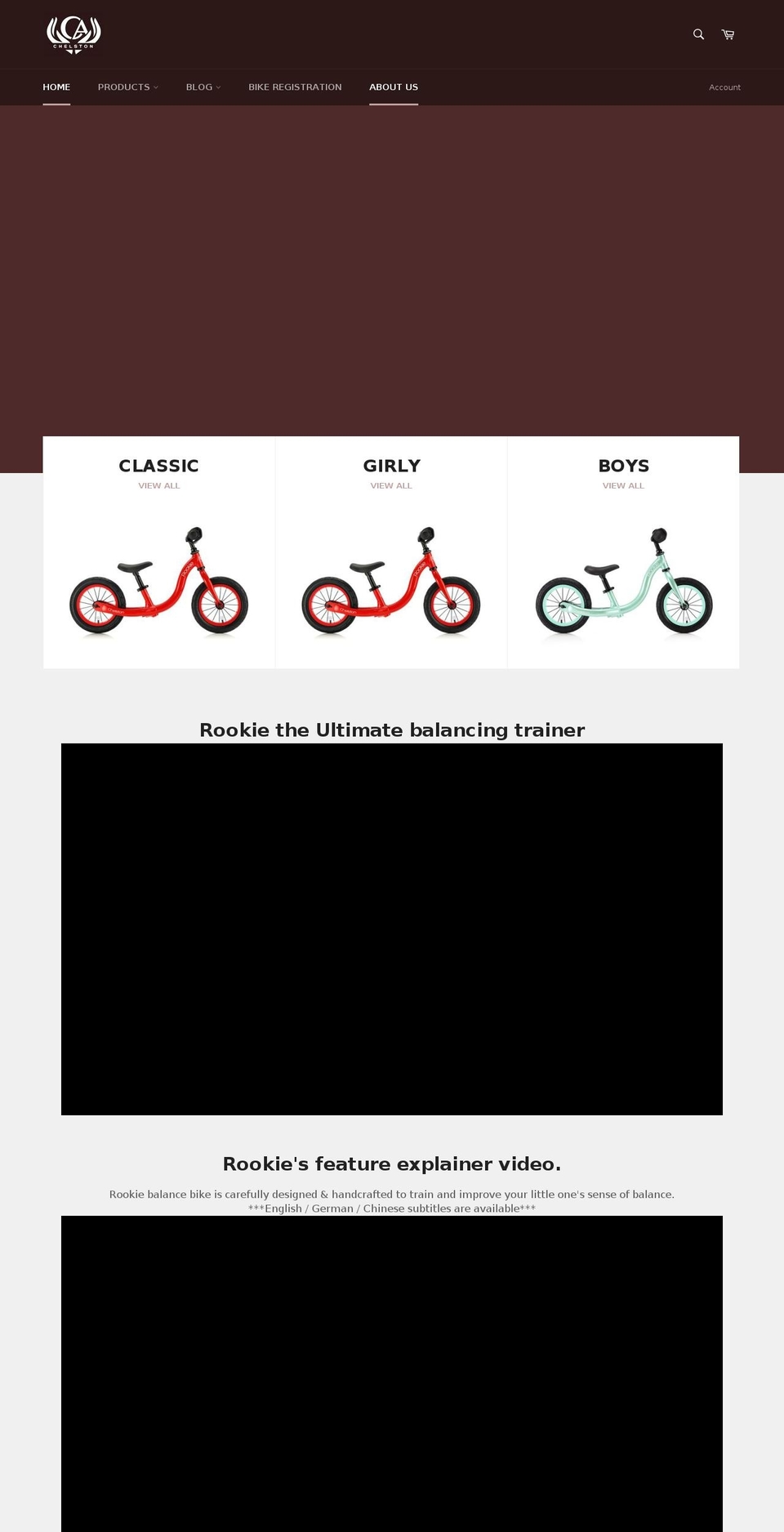 chelstonbikes.com shopify website screenshot