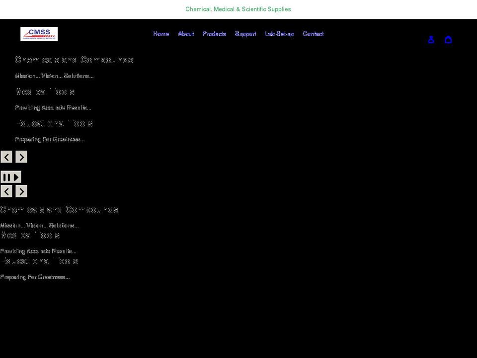 chemicalmedicalandscientificsupplies.com shopify website screenshot