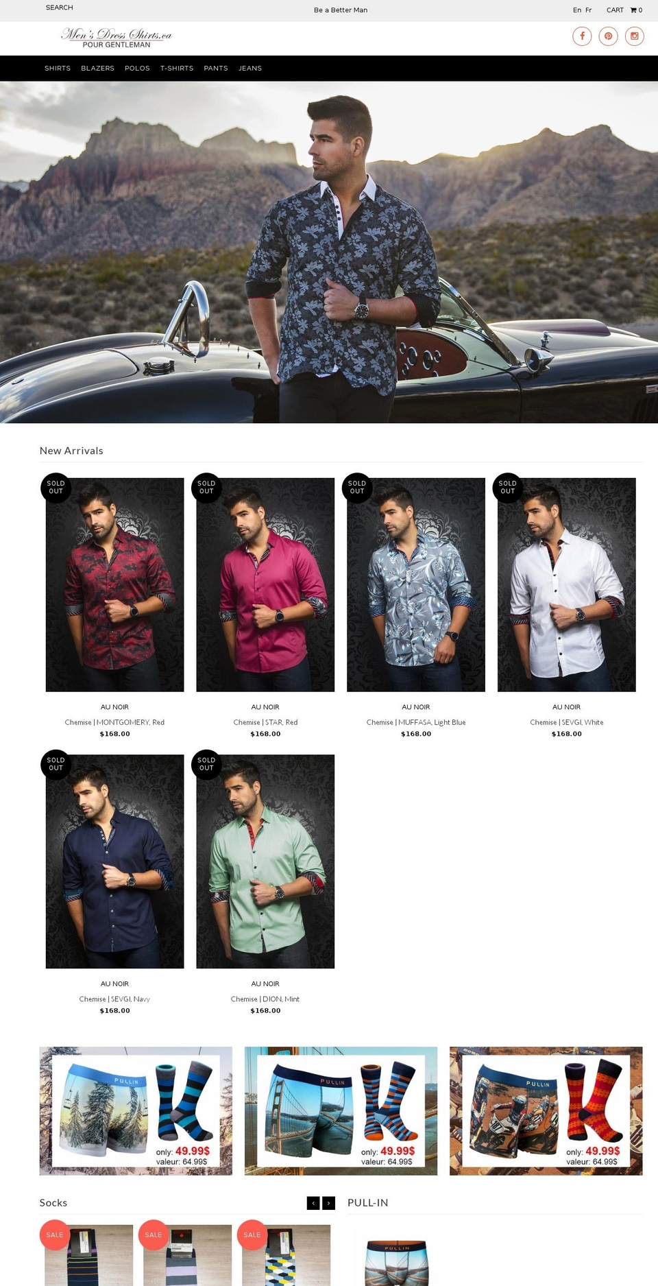 Copy of Mens Dress Shirts.ca_langify_backup Shopify theme site example chemisepourhomme.ca