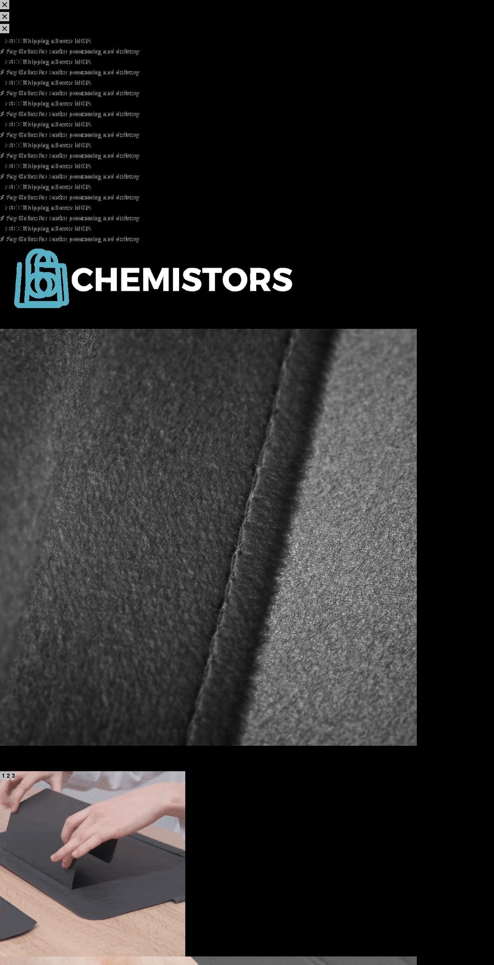 chemistors.com shopify website screenshot