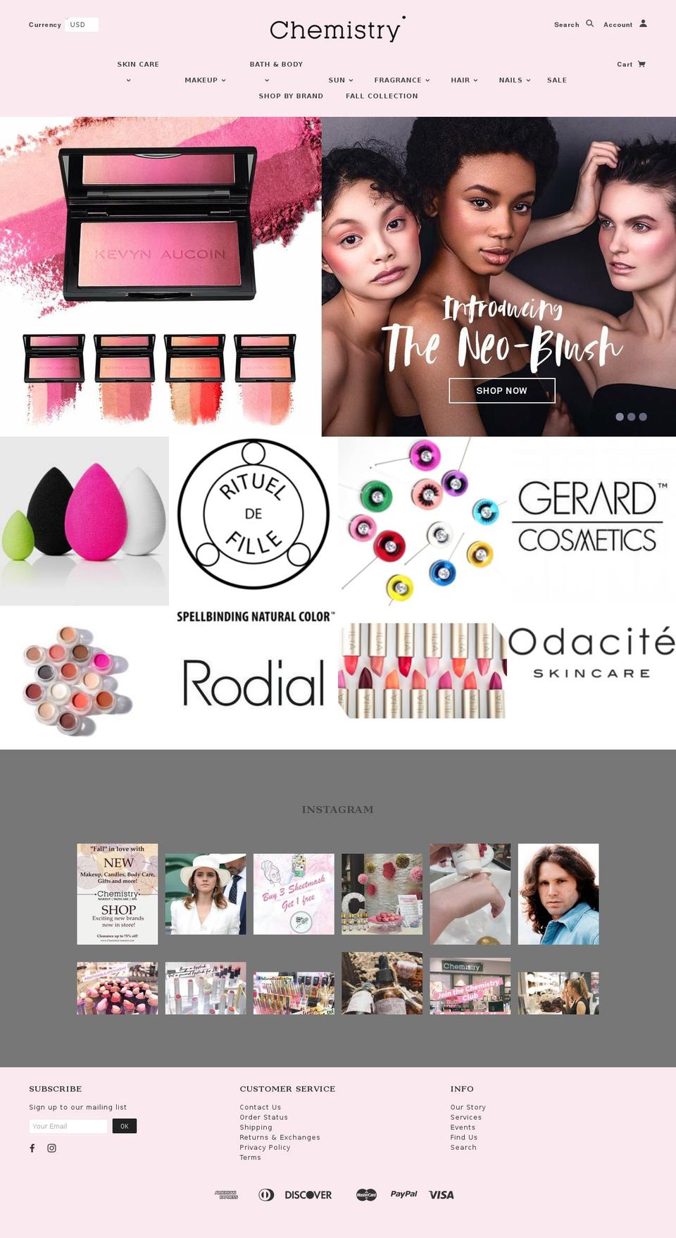 chemistryflathead.com — Shopify storefront screenshot