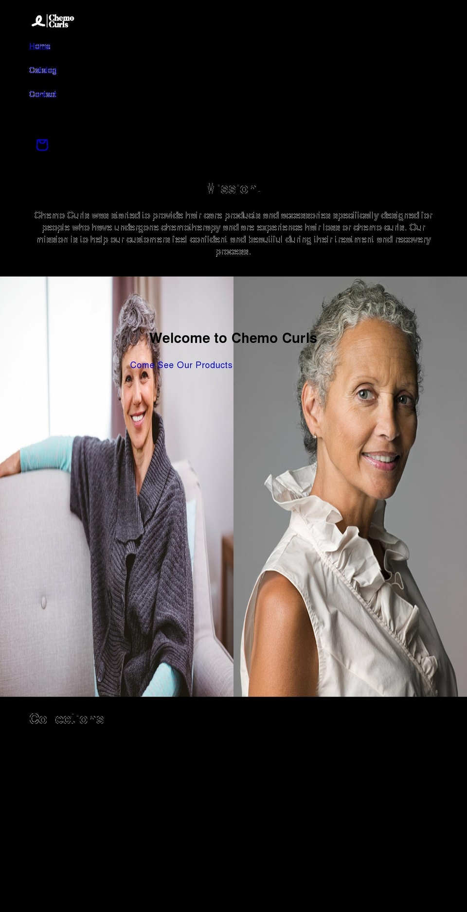 chemocurls.com shopify website screenshot