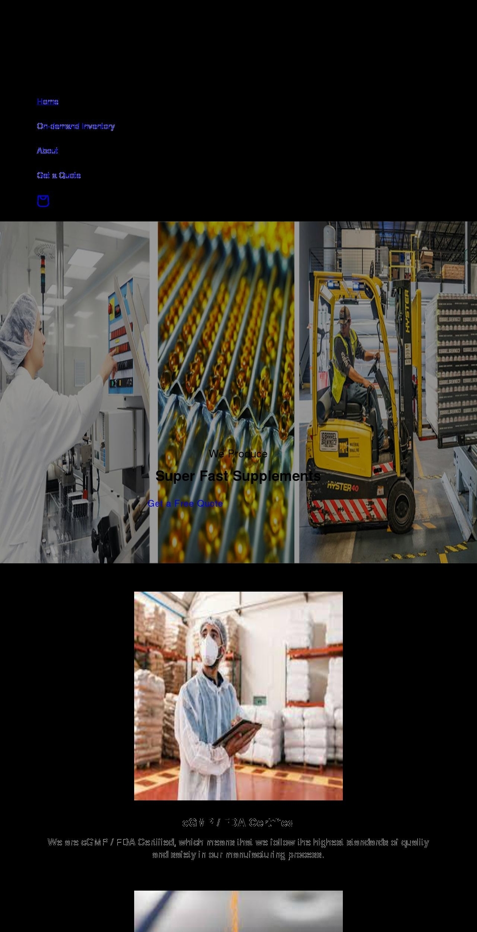 chemstarlabs.com shopify website screenshot