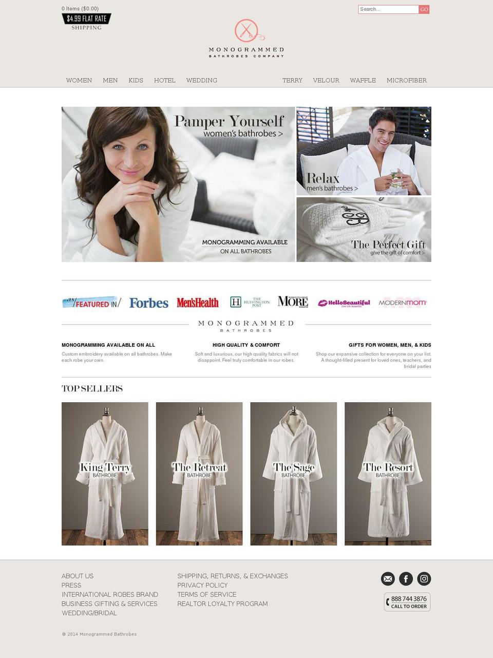 MB Bold Product Options Jan 2016 Shopify theme site example chenillebathrobes.com