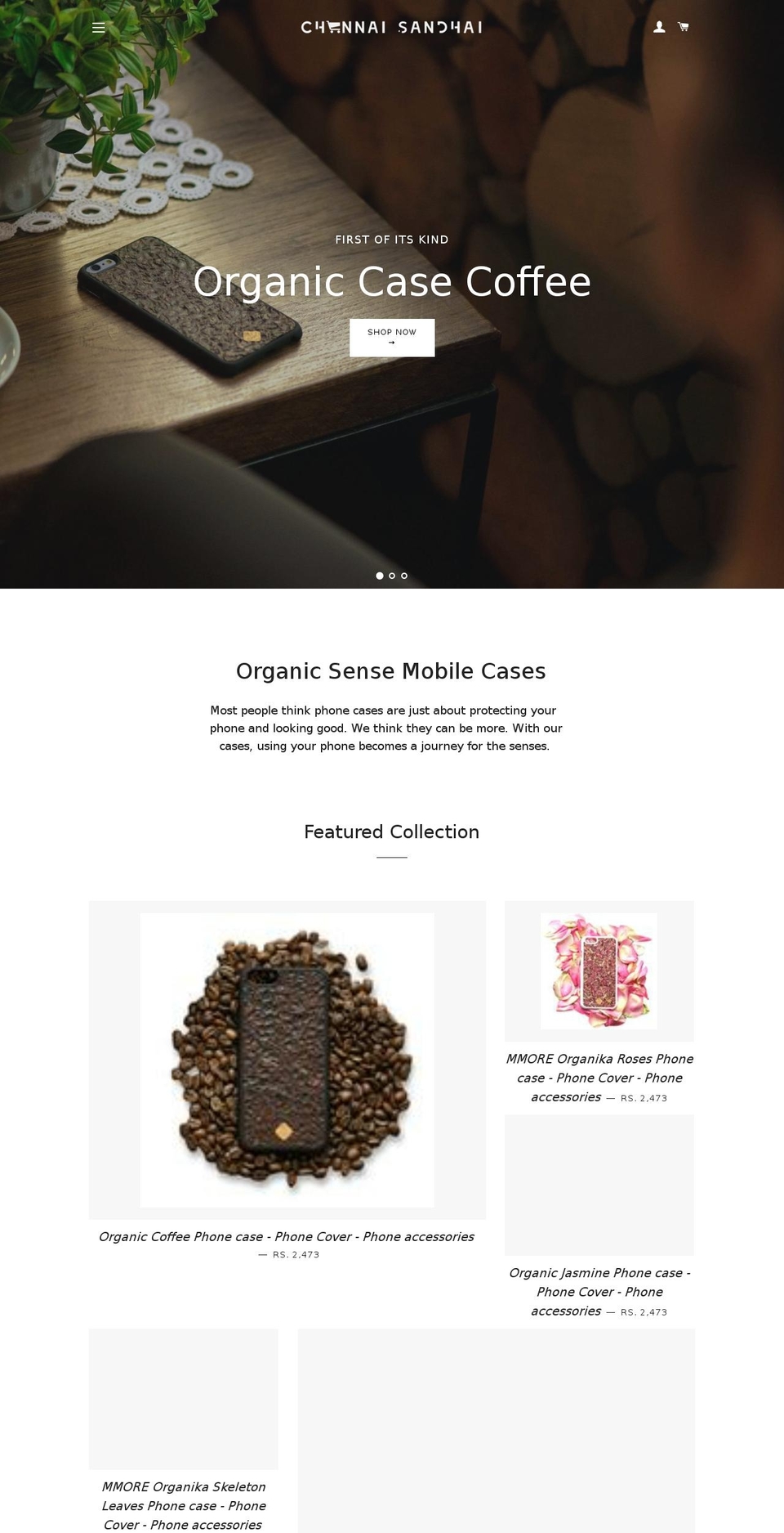 chennaisandhai.com — Shopify storefront screenshot