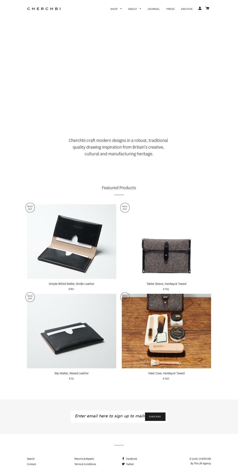 cherchbi.com — Shopify storefront screenshot
