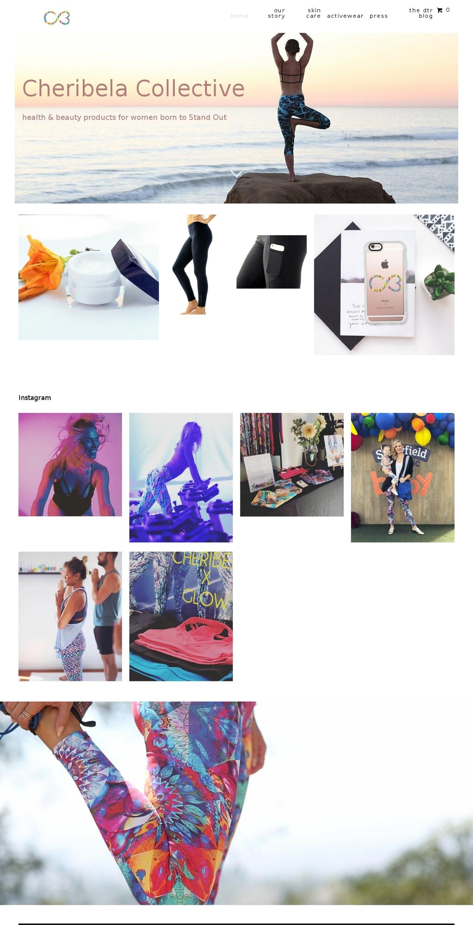 cheribela.com shopify website screenshot