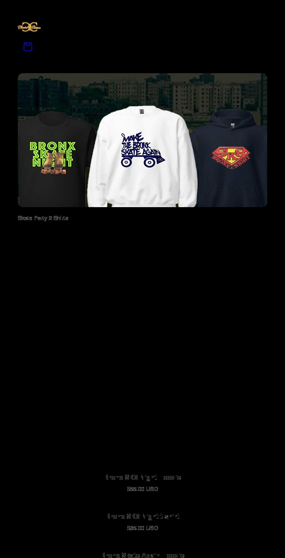 cherishedcreations.net shopify website screenshot
