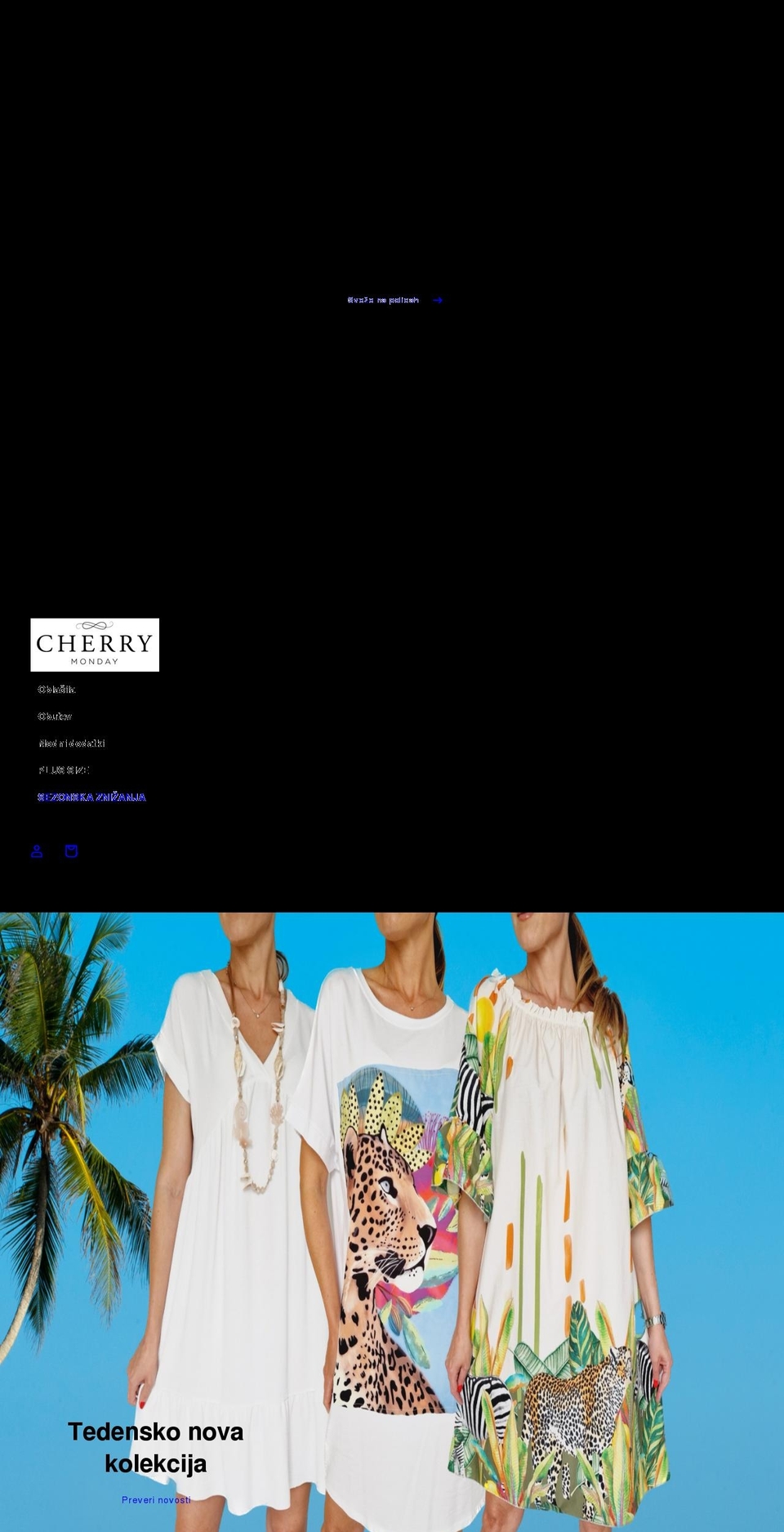 cherrymonday.com shopify website screenshot