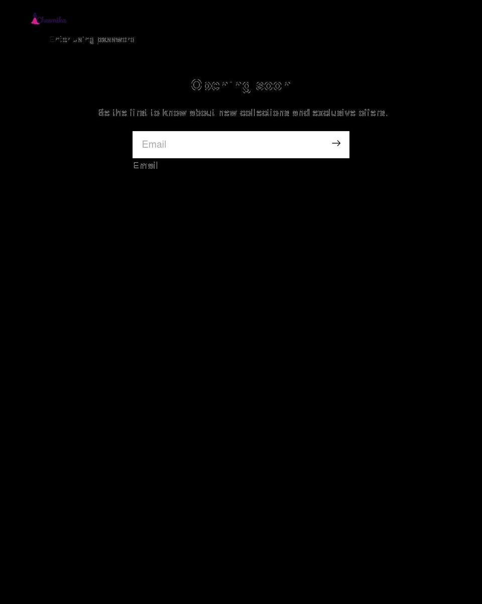 chesmika.com shopify website screenshot