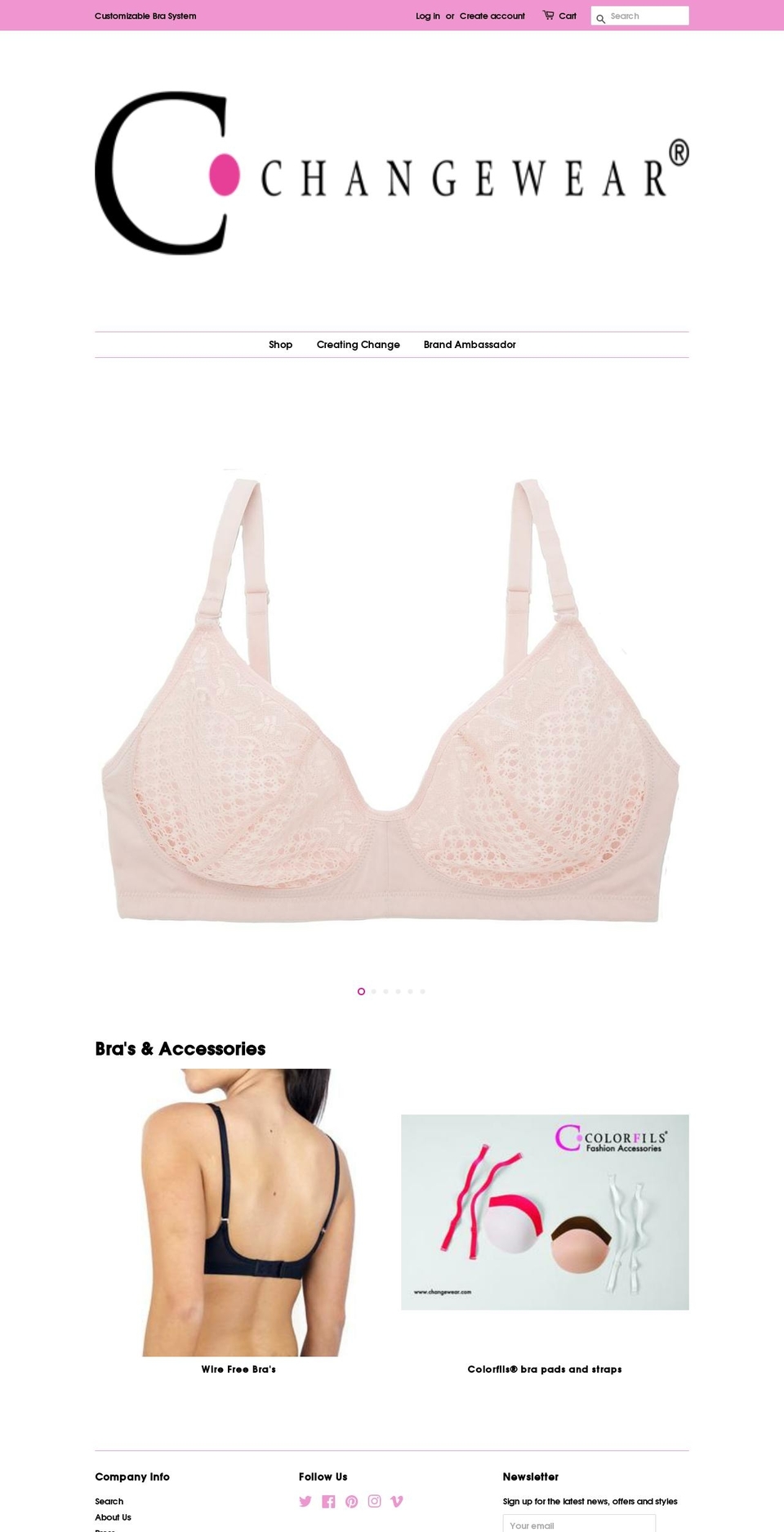 chestanddrawers.com — Shopify storefront screenshot