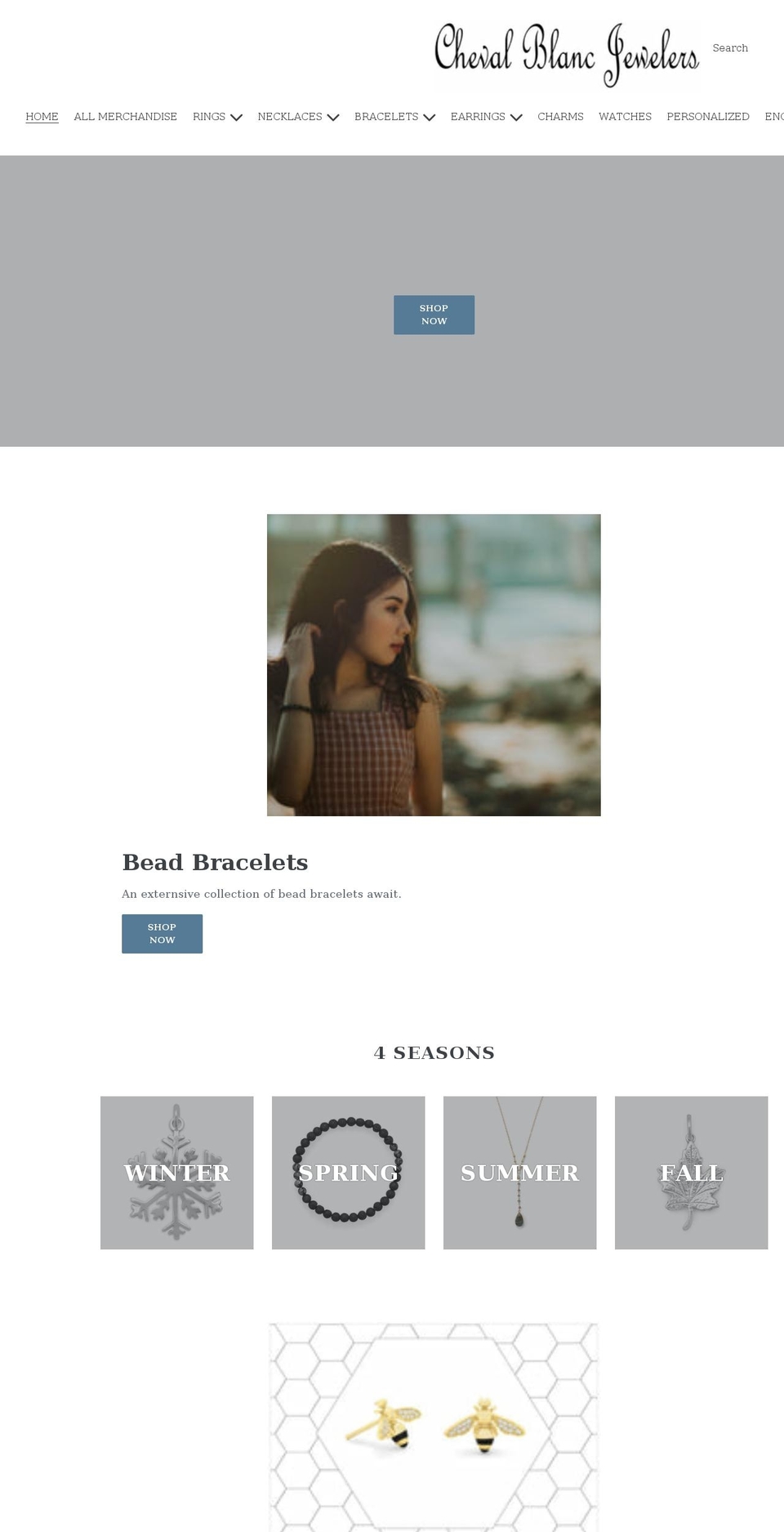chevalblancjewelers.com shopify website screenshot