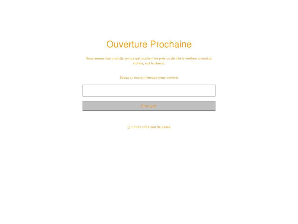 chevalzaile.com shopify website screenshot