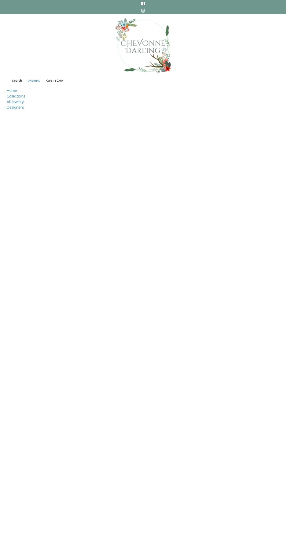 chevonnedarling.com shopify website screenshot