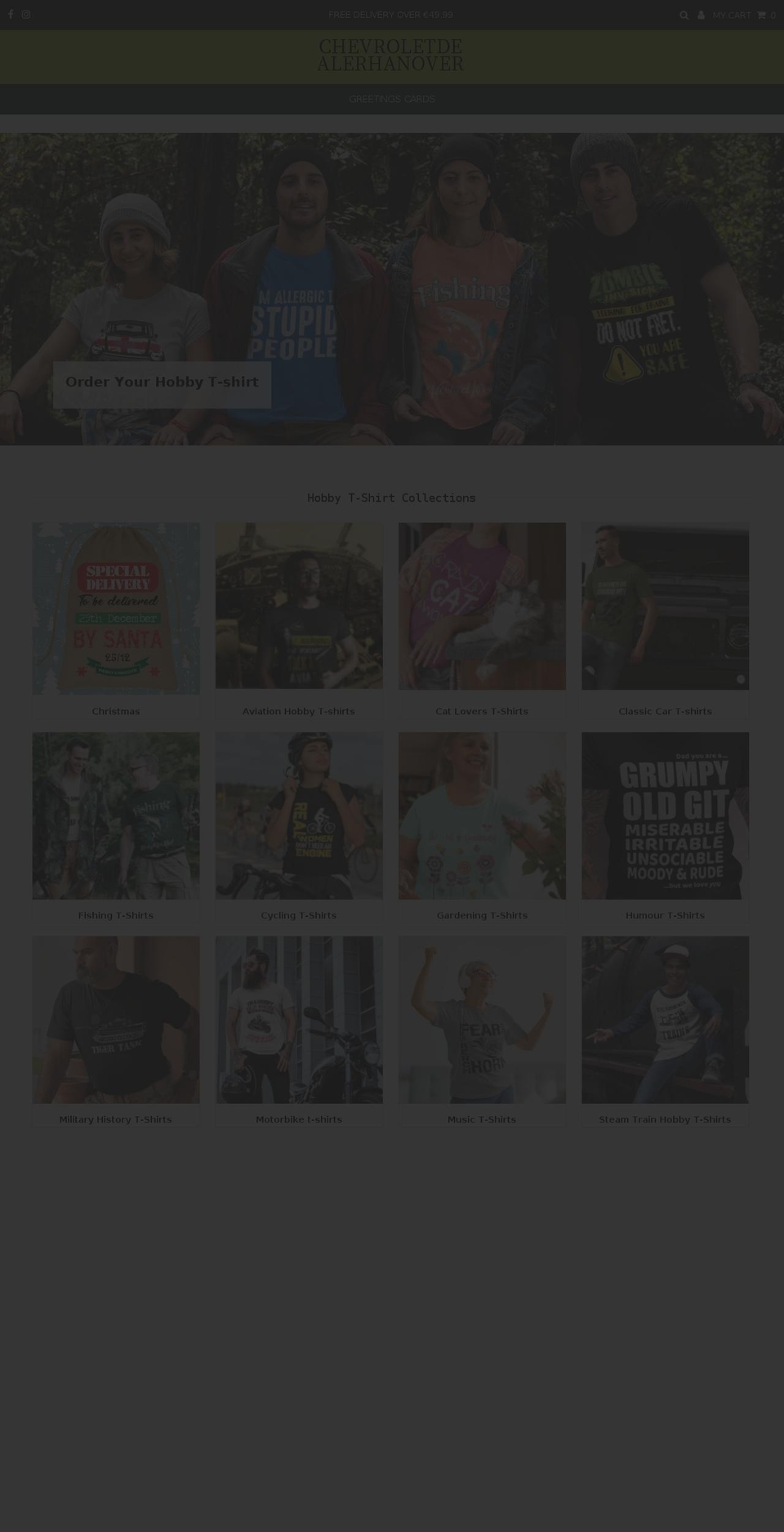 chevroletdealerhanover.com shopify website screenshot