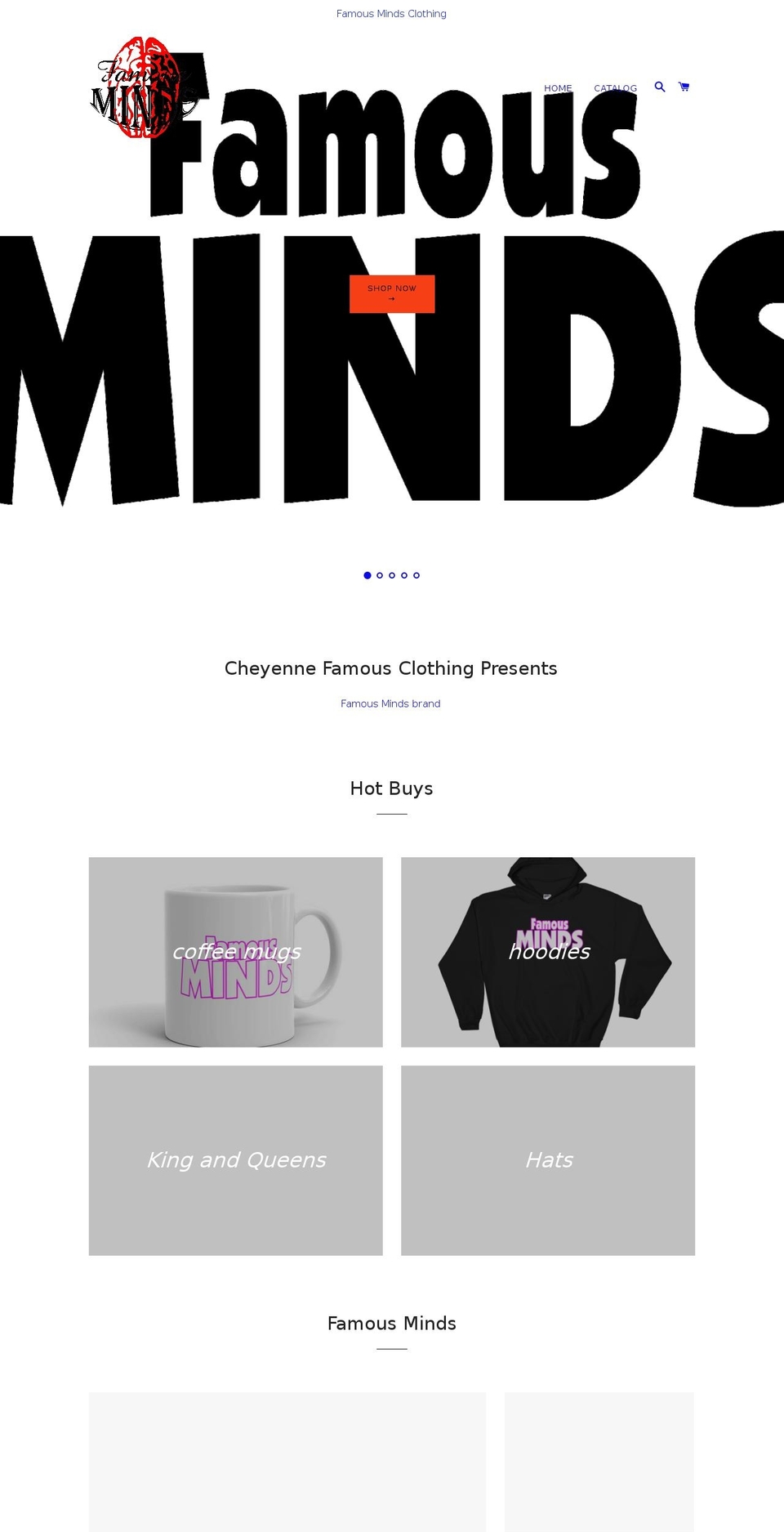 cheyennefamousclothing.com shopify website screenshot
