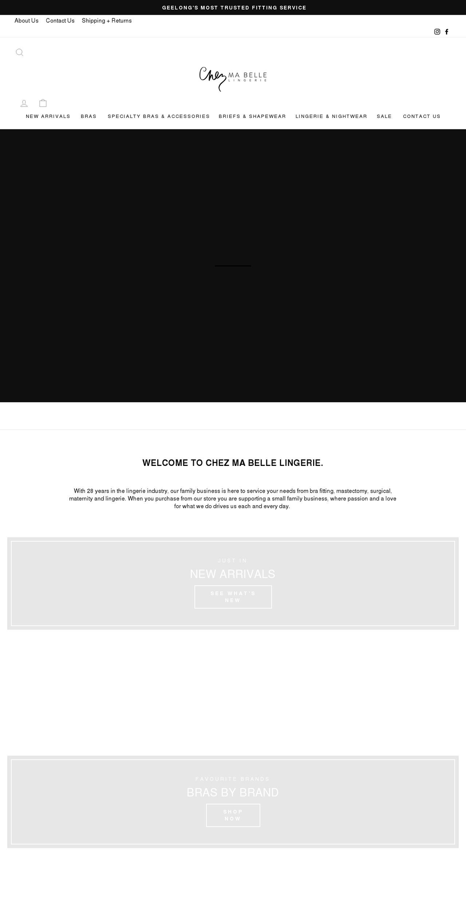 chezmabelle.com.au shopify website screenshot