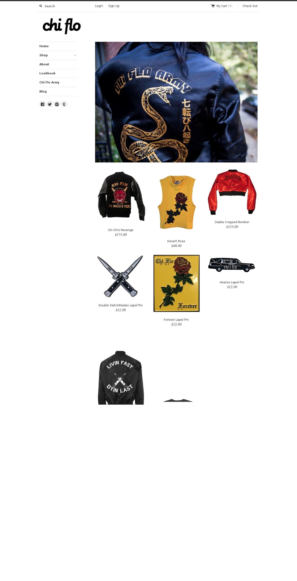 chi-flo.com shopify website screenshot